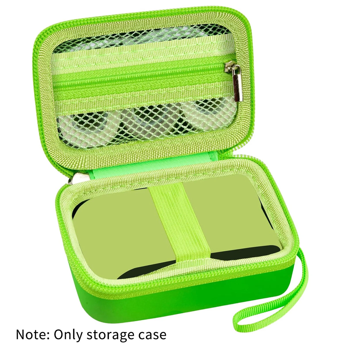 Portable Label Maker Storage Case – EVA Hard Shell Organizer Label Maker Case Babs