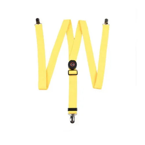 LED Light Up Suspenders & Bow Tie Set – Glow Party Costume LED Costume Accessories Babs Yellow