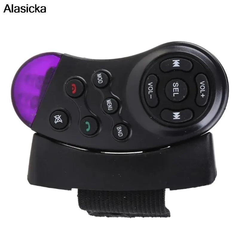 Car Steering Wheel Remote Control for DVD MP3 CD Radio – 11-Button Steering Wheel Remote Babs