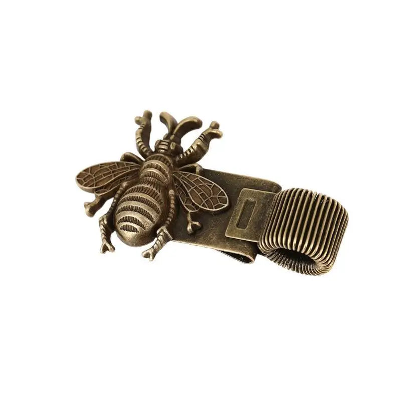 Vintage Metal Spring-Loaded Pen Clip for Notebooks & Journals Metal Pen Clip Babs