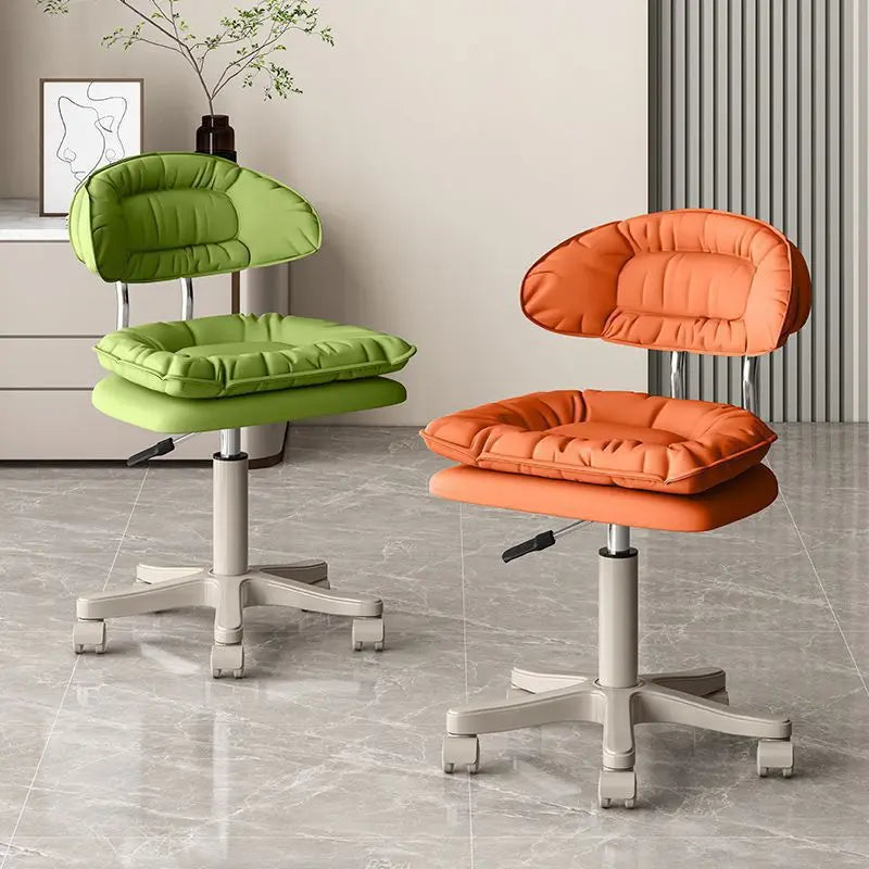 Ergonomic Swivel Office Chair – Height Adjustable Tech Leather Ergonomic Office Chair Babs