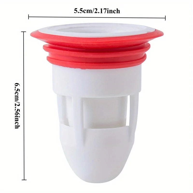 4pcs Silicone Bullet Drain Stopper – Sink & Floor Drain Filter Drain Stopper Filter Babs