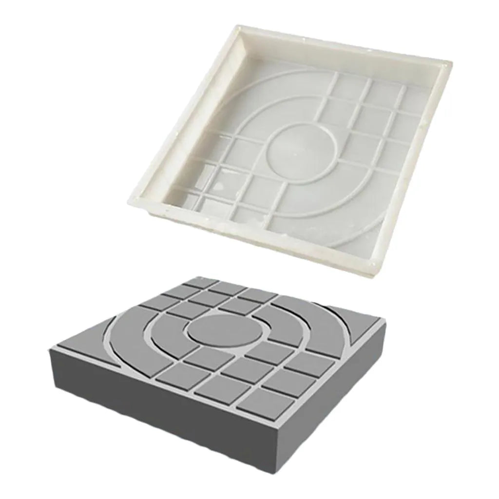 DIY Reusable Concrete Paving Mould – Garden Stepping Stone Garden Paving Mould Babs