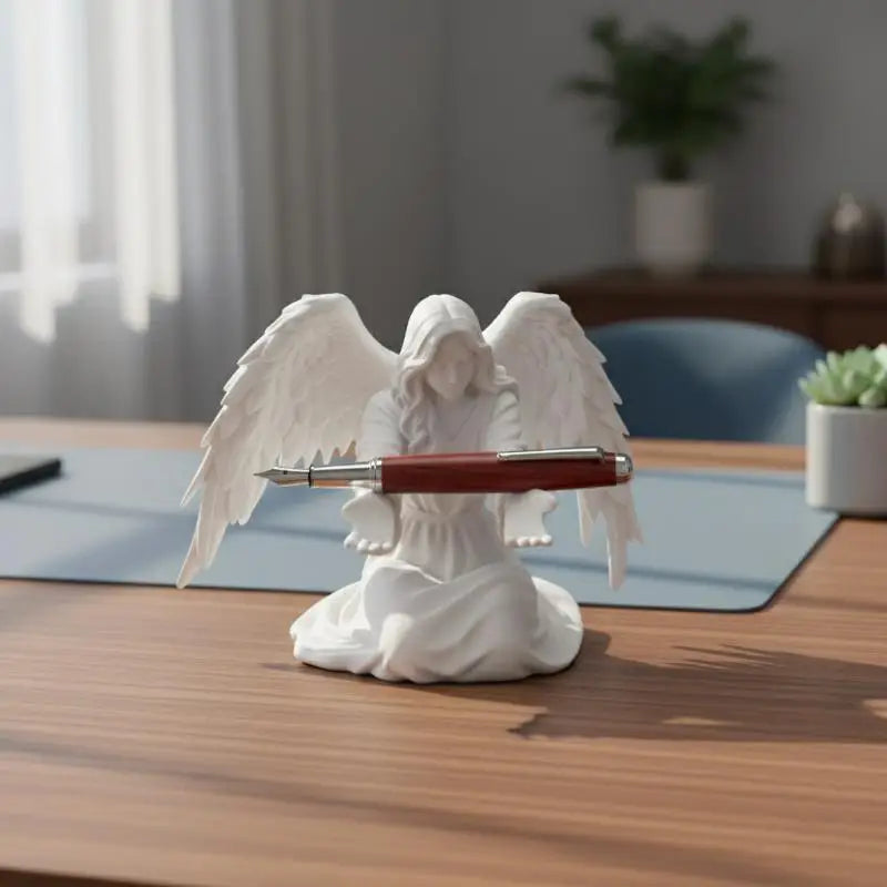 3D Printed Angel Pen Stand & Desktop Organizer | Gift Idea Desktop Pen Organizer Babs