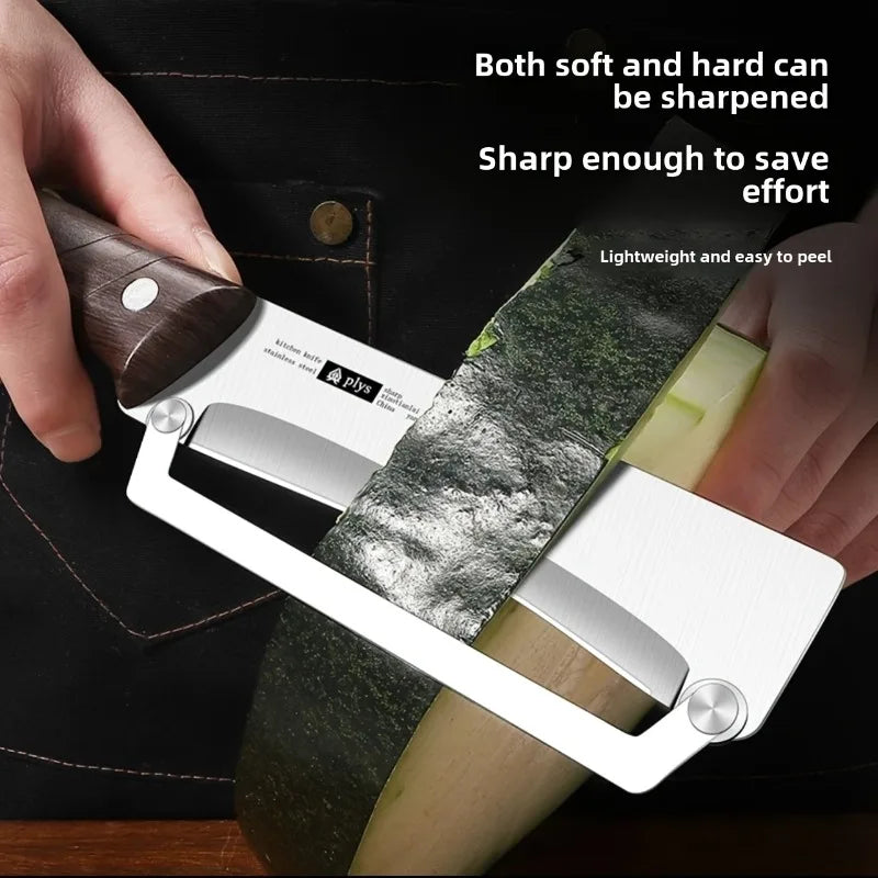 Stainless Steel Paring Knife – Ergonomic Wavy Handle, 24.3cm Paring Knife Babs