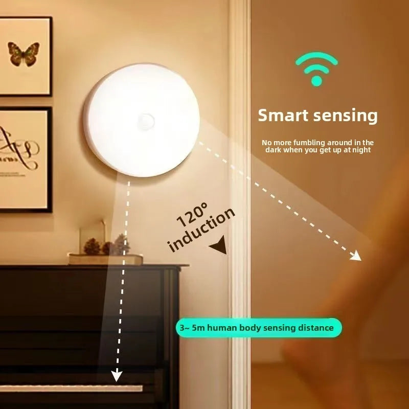 Motion Sensor Night Light – Wireless, Super Bright, No Plug Motion Sensor Night Light Babs