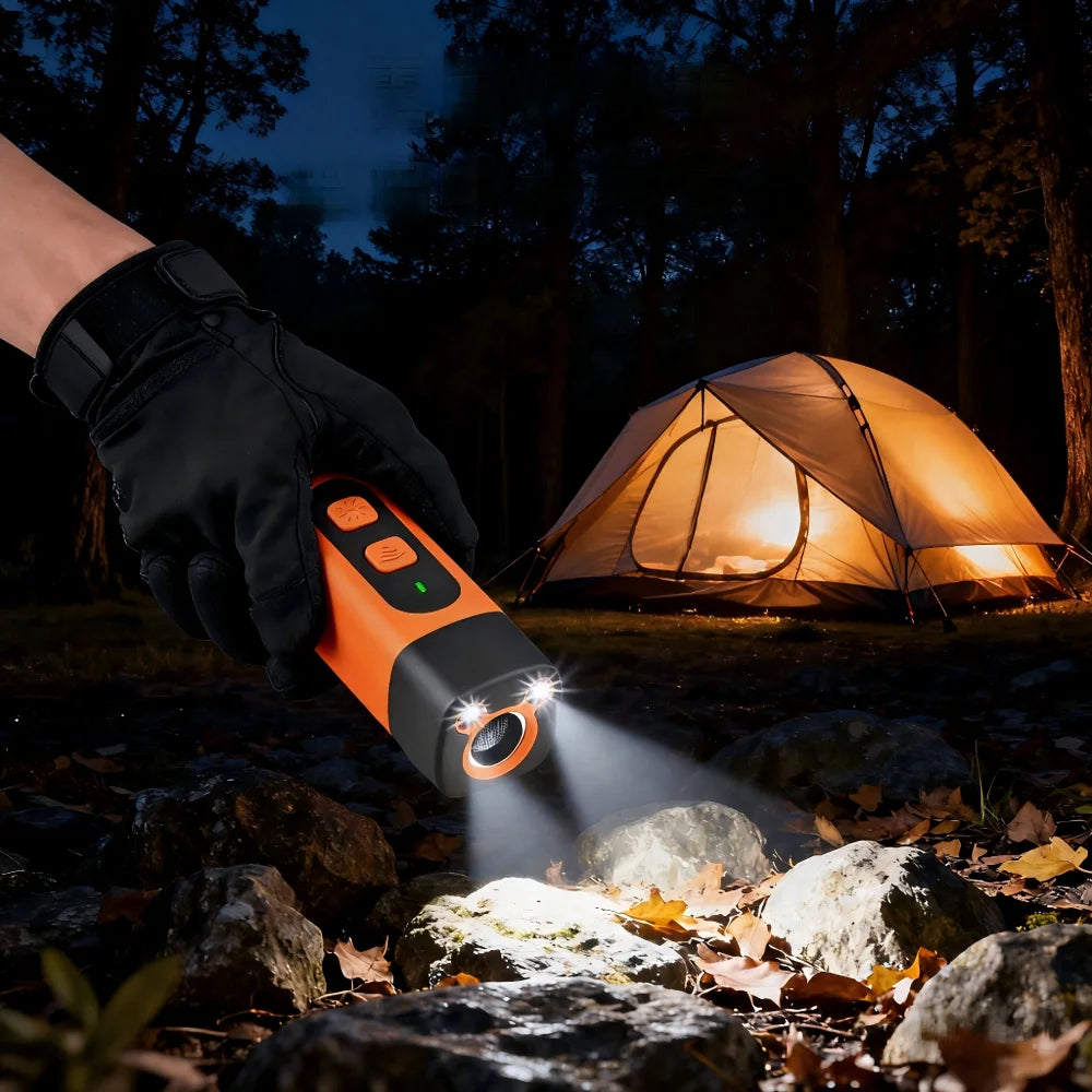 Rechargeable Ultrasonic Dog Bark Deterrent Trainer – Orange Bark Deterrent Trainer Babs