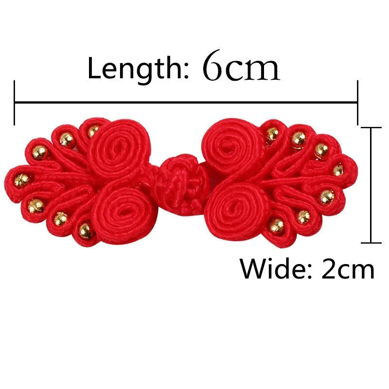 10 Pairs Chinese Knot Frog Buttons for Cheongsam & DIY Sewing Decorative Sewing Buttons Babs