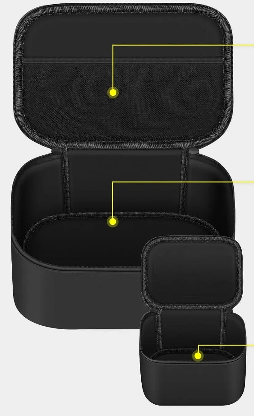 VR Storage Case for Meta Quest 3, 3S & Quest 2 | Carry Bag VR Headset Carry Case Babs black