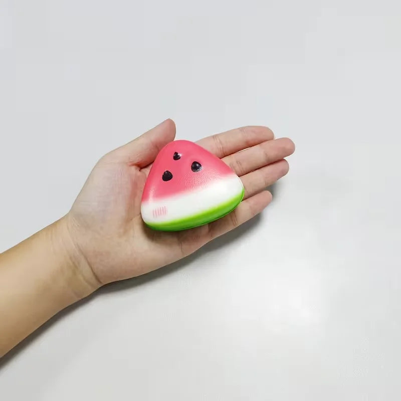 Watermelon Fidget Squeeze Toy 2/4 Pcs – Kids Party Favors Fidget Squeeze Toy Babs