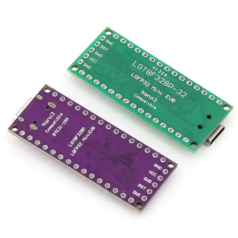 LGT8F328P MiniEVB Nano V3.0 Arduino Dev Board – CH9340C Microcontroller Dev Board Babs