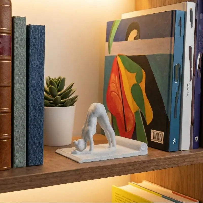 3D Printed Yoga Girl Phone Stand – Meditation Figurine Holder Decorative Phone Stand Babs