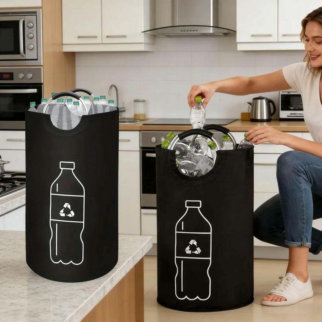 Foldable Laundry Bag & Storage Bin | Multi-Use Polyester Canvas Foldable Storage Bin Babs