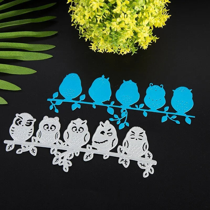 Christmas Snowflake Metal Cutting Dies – Round Stencil Mold Craft Cutting Die Babs