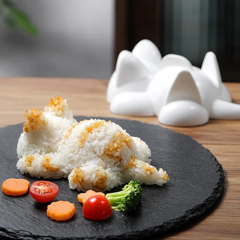 Cat Onigiri Mold – Cat Shape Sushi Rice Ball Maker Tool Sushi Mold Tool Babs