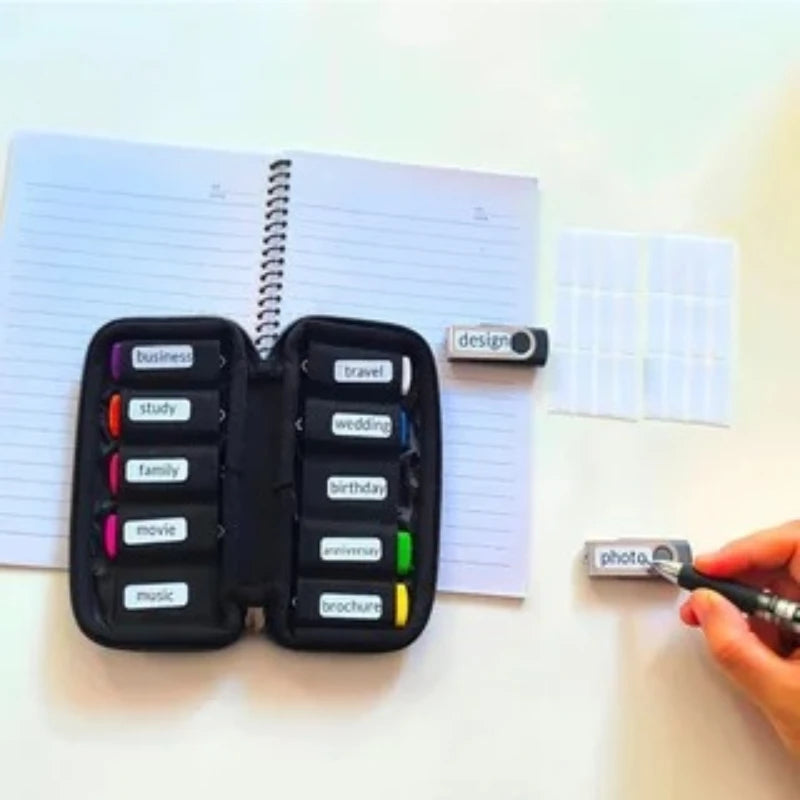 USB Flash Drive Storage Case & Electronic Organizer Bag Electronics Organizer Bag Babs