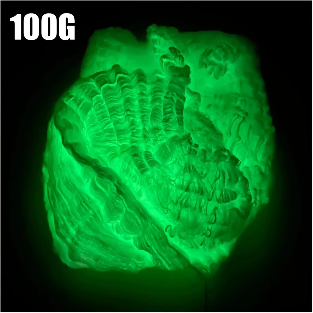 Glow-in-the-Dark Spider Web & 20 Black Spiders Halloween Decor Halloween Decoration Babs