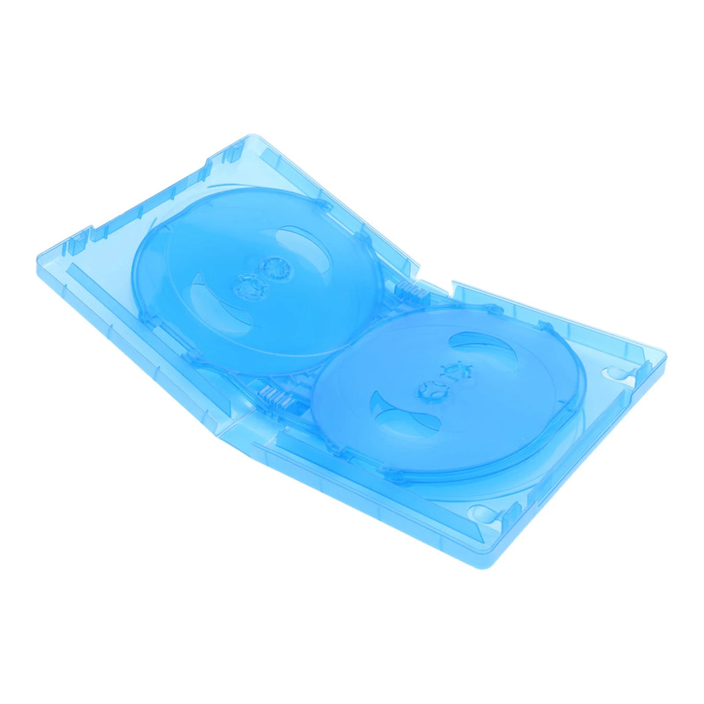 10-Disc CD DVD Blu-ray Storage Box Case Organizer Disc Storage Case Babs