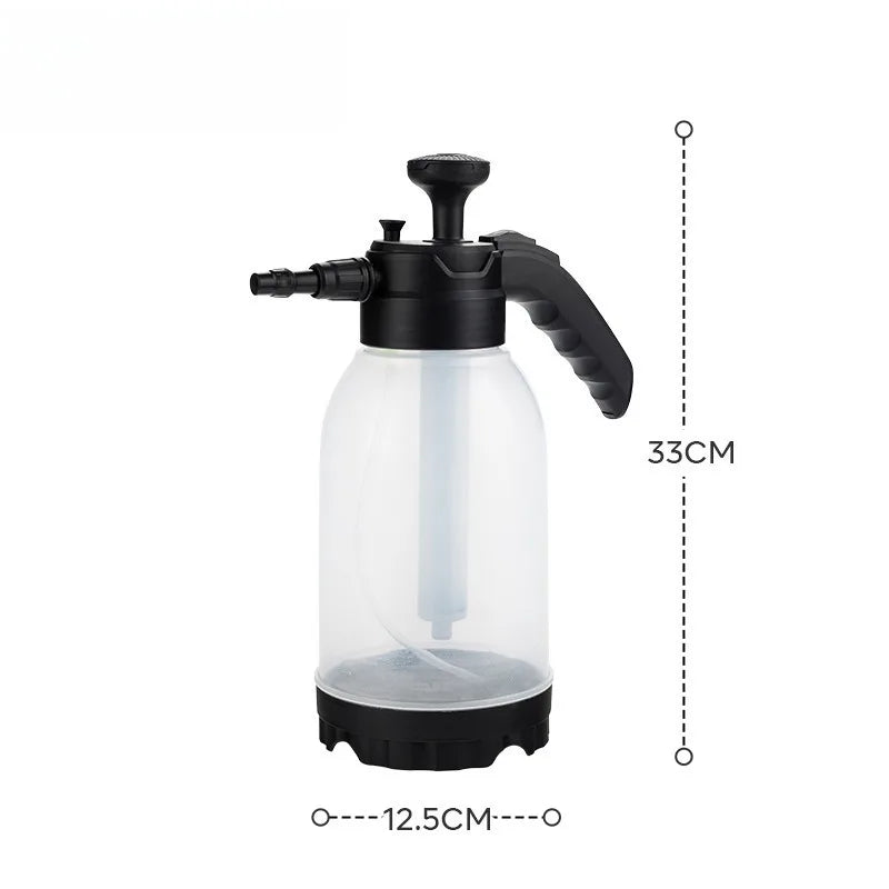 Air Pressure Spray Can – Garden, Car Wash & Home Cleaning Pneumatic Spray Can Babs White pot black