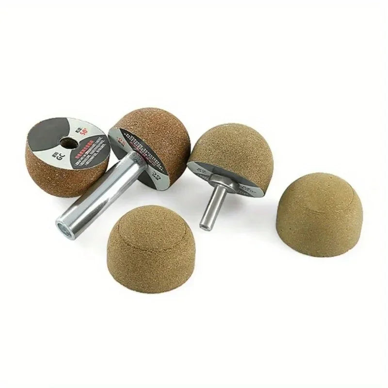 Diamond Mushroom Grinding Wheel 50/100/200 Grit M10 Stone Polish Grinding Wheel Babs