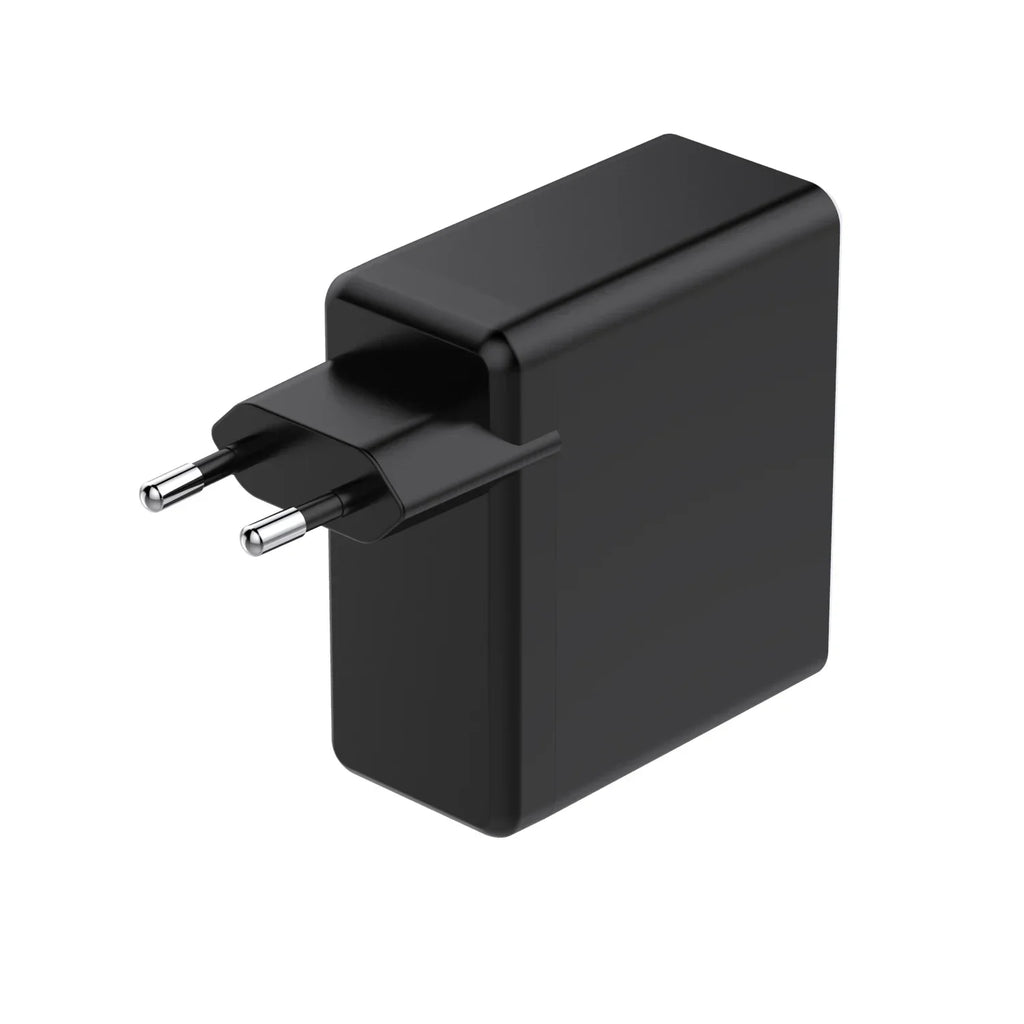 140W GaN Fast Charger Triple Port USB-C PD3.1 PPS US/EU/UK GaN Fast Charger Babs EU Black