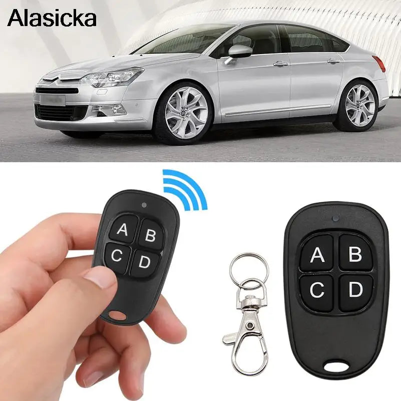 Universal 433MHz 4-Key Garage Door Remote Duplicator Remote Control Duplicator Babs