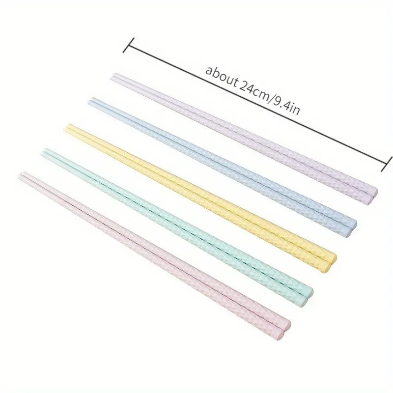Heat-Resistant Alloy Chopsticks – Anti-Mold Home Dining Set Alloy Chopsticks Babs