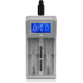Smart Battery Charger AA AAA 18650 21700 Coin Cell – USB Smart Battery Charger Babs Dark Grey
