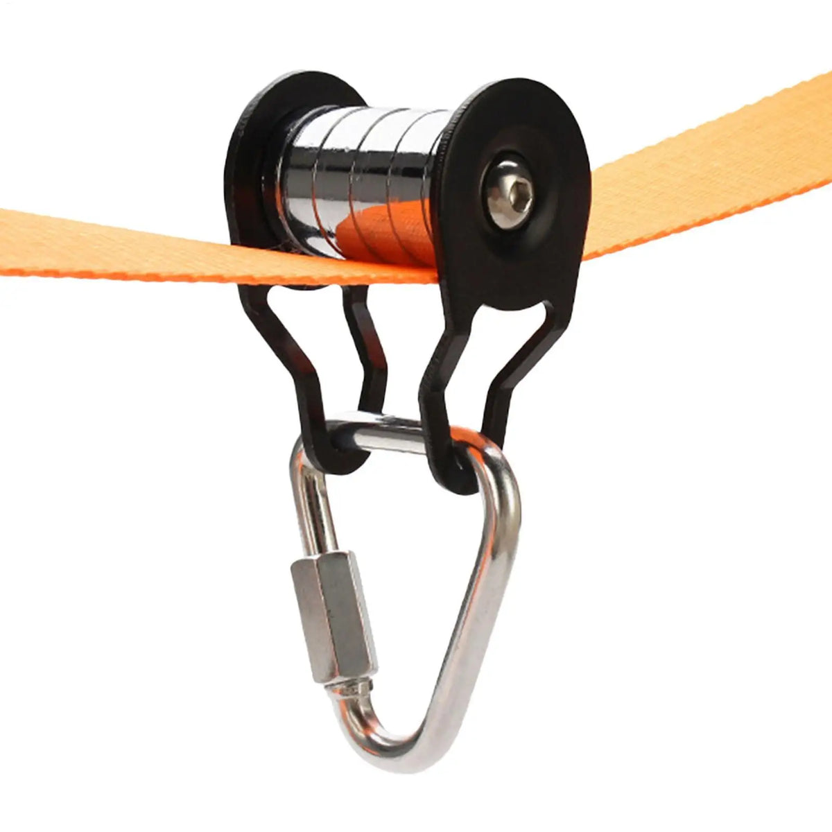 Zipline Pulley Slackline Kit – 200kg Capacity, Kids & Adults Zipline Pulley Kit Babs
