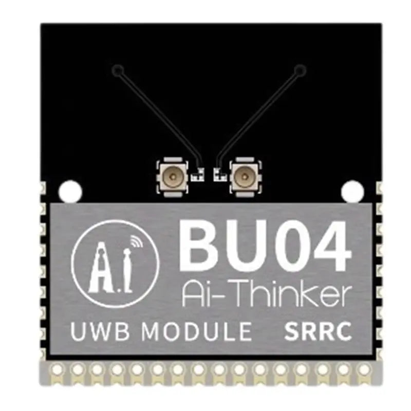 UWB BU04 Dual-Antenna Indoor Positioning Module – 10cm Accuracy UWB Positioning Module Babs Black