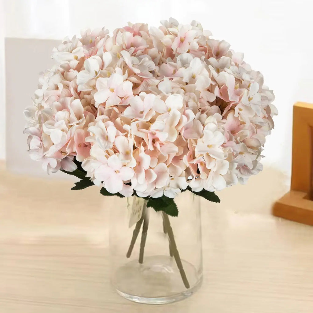 Silk Hydrangea Artificial Bouquet – Wedding & Home Décor Artificial Flower Bouquet Babs