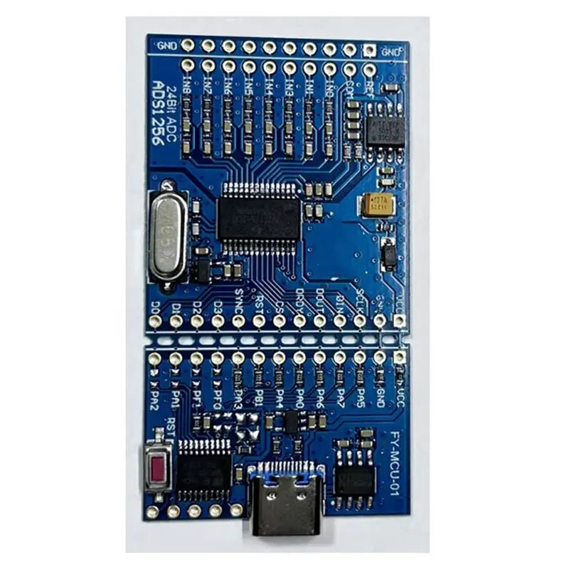 ADS1256 STM32F030 8-Channel 24-Bit ADC Data Acquisition Module ADC Conversion Module Babs