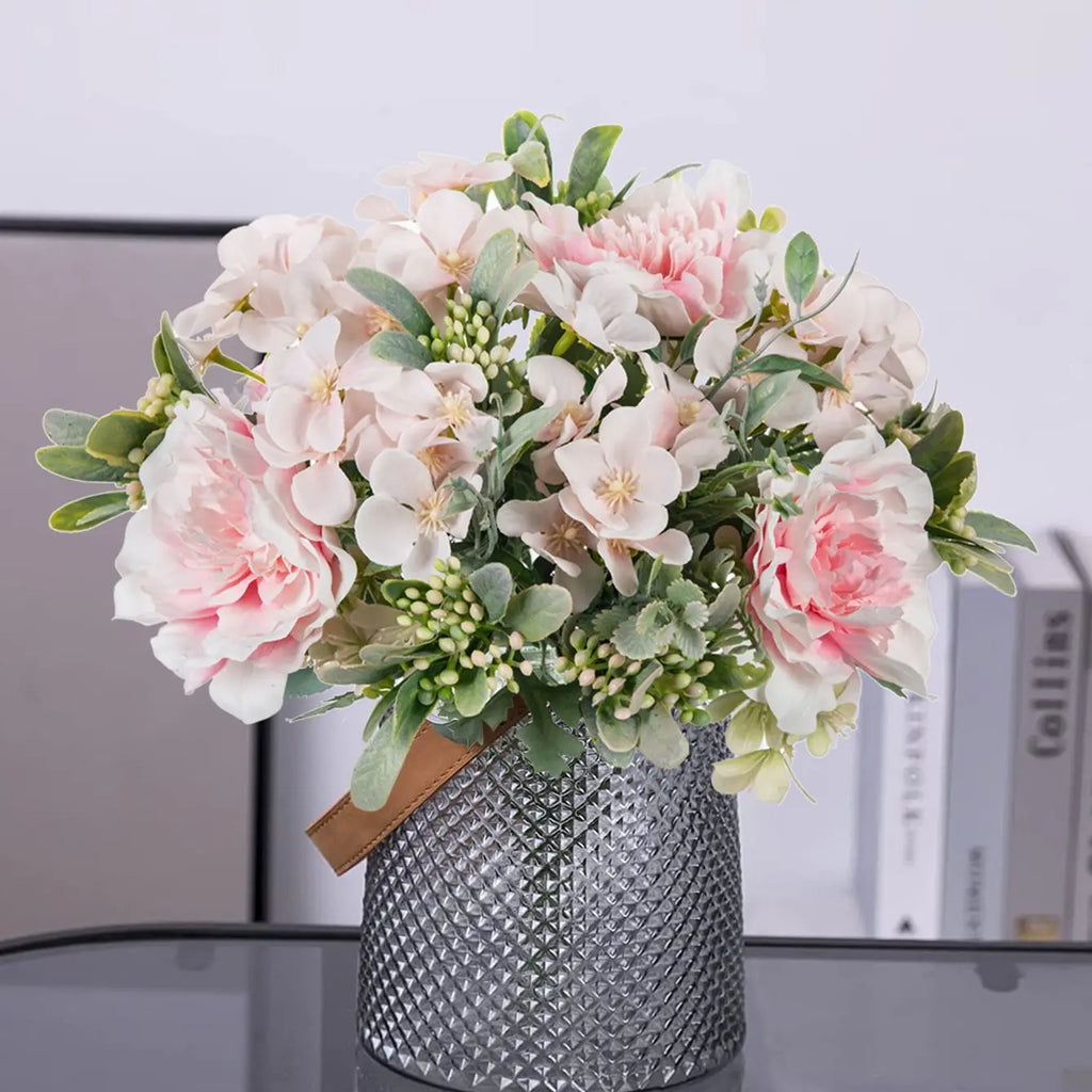 Artificial Peony Bouquet – Wedding, Home & Party Décor Artificial Flower Bouquet Babs