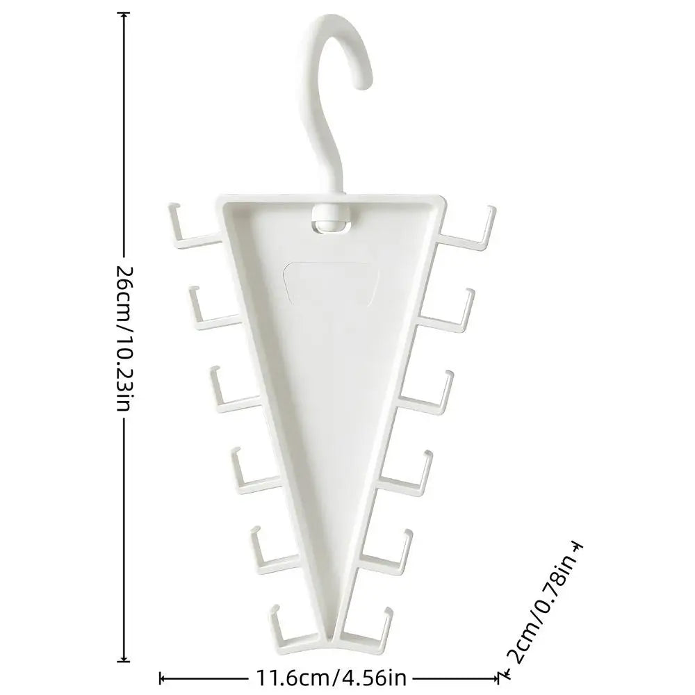 12-Hook Rotatable Space-Saving Clothes & Pants Hanger Rack Clothes Hanger Rack Babs 1pcs