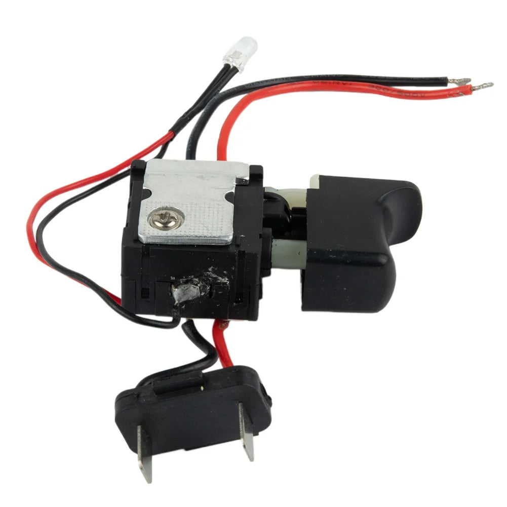 Electric Drill Trigger Switch 7.2V–24V Variable Speed with Light Drill Trigger Switch Babs