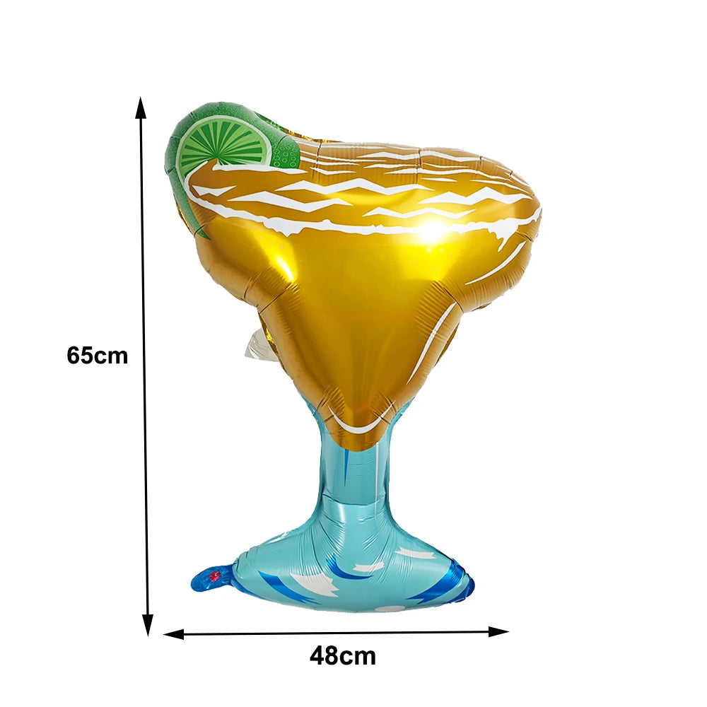 Coke Bottle Foil Balloon 76cm – Pool & Birthday Party Decor Party Foil Balloon Babs C As pictures show 20pcs