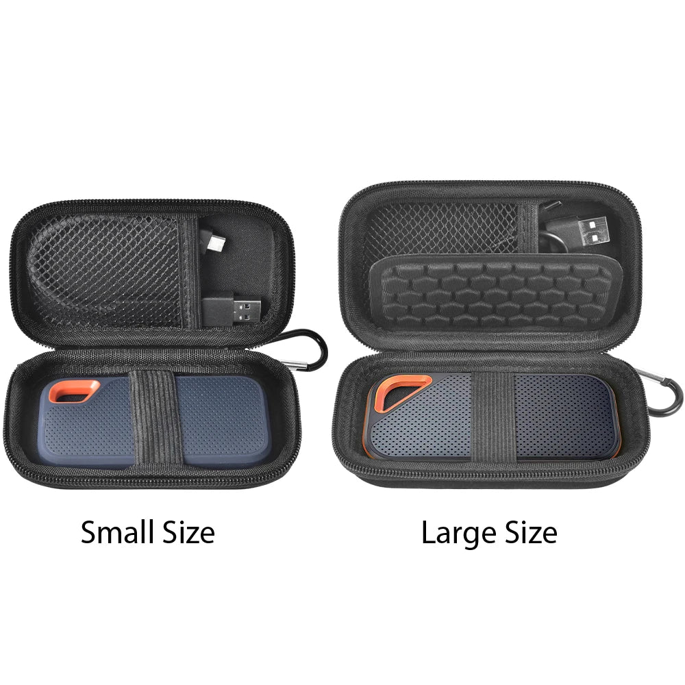 Hard Case for SanDisk Extreme PRO Portable SSD & Crucial X8 SSD Carrying Case Babs