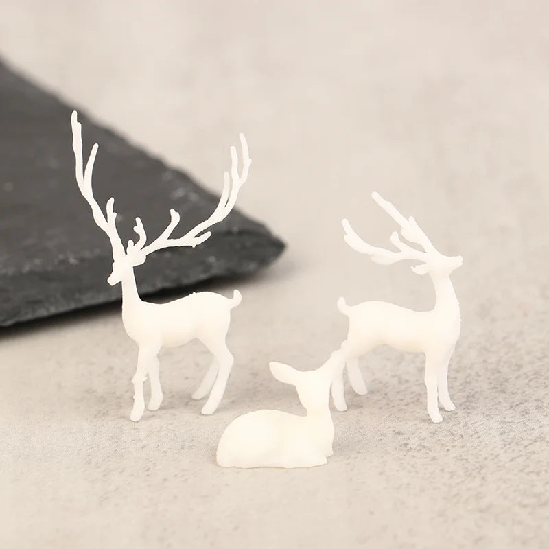 Crystal Reindeer Christmas Elk Ornament | Resin Deer Home Décor Christmas Ornament Babs