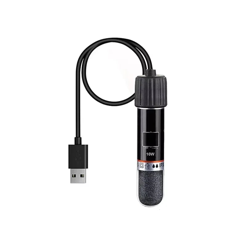 USB Mini Aquarium Heater 10W – 26°C Constant Temp Submersible Aquarium Heater Babs 10w