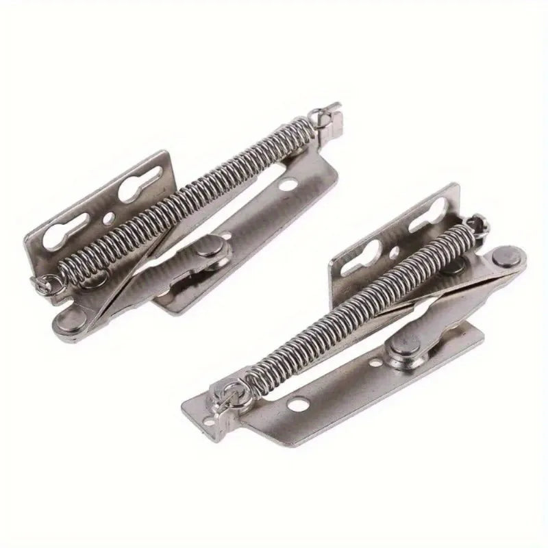 2Pcs 80° Sprung Hinges Cabinet Lift-Up Flap Stay Support Cabinet Sprung Hinges Babs
