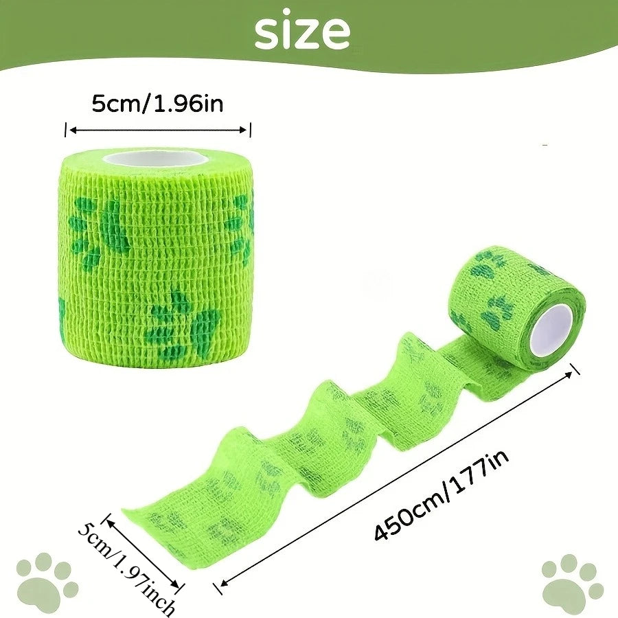 20-Pack Pet Elastic Bandages for Dog & Cat Ankle Support Pet Elastic Bandage Babs