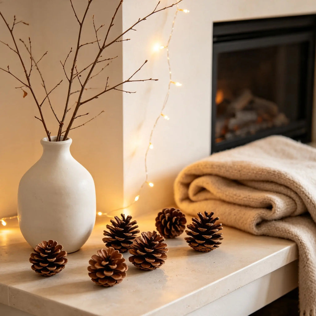 Artificial Pinecones 10/20Pcs – Fall, Christmas & Wedding Decor Artificial Pinecone Decor Babs