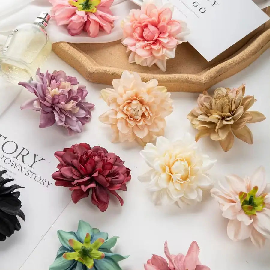 Silk Chrysanthemum Artificial Flowers – Wedding & Home Decor Artificial Silk Flowers Babs