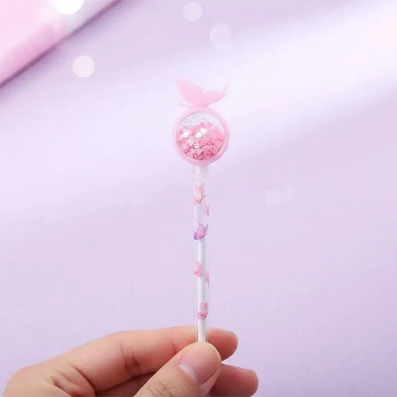 Cute Butterfly Gel Pen – Water-Based Ink, School & Office Gel Pen Babs