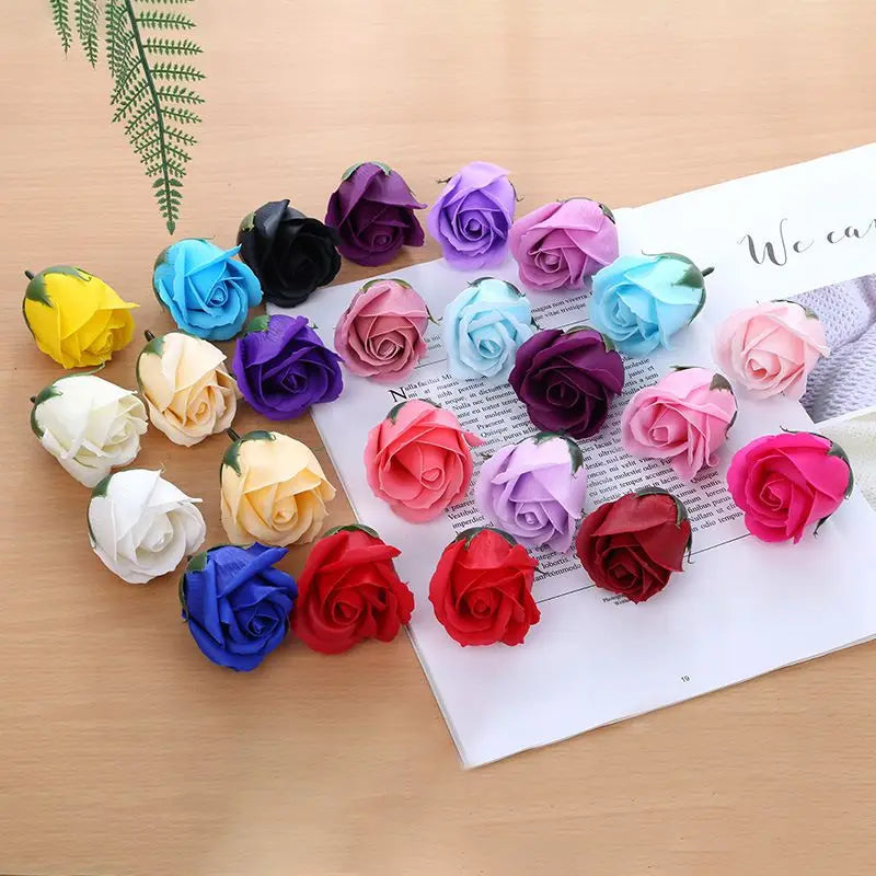 10/20pcs Artificial Soap Roses | Wedding & Home Décor Flowers Artificial Soap Roses Babs