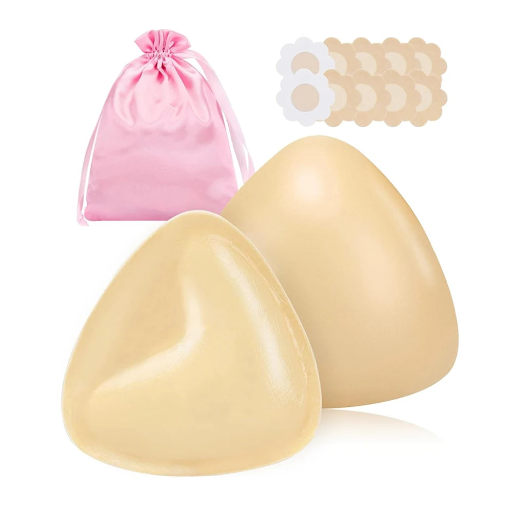 Double-Sided Sticky Bra Lift Inserts – Reusable Push Up Pads Bra Lift Inserts Babs Pack 1XL