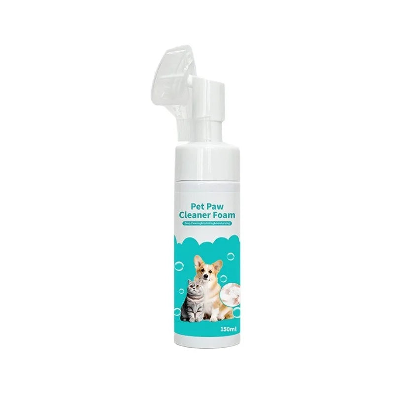Pet Paw Cleaning Foam – No-Rinse Dog & Cat Foot Wash 150ml Pet Paw Cleanser Babs 150ml