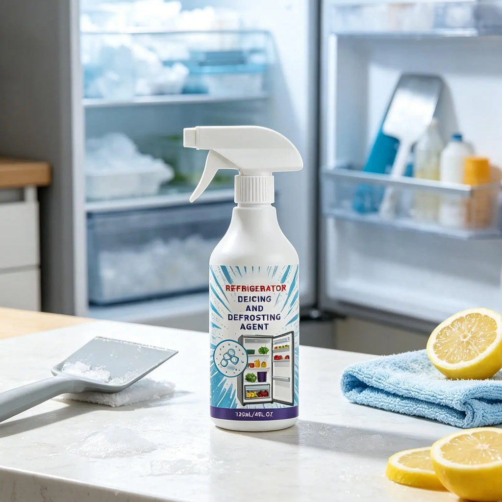 120ml Freezer Defroster Spray – Fast Ice & Frost Remover Defroster Spray Babs
