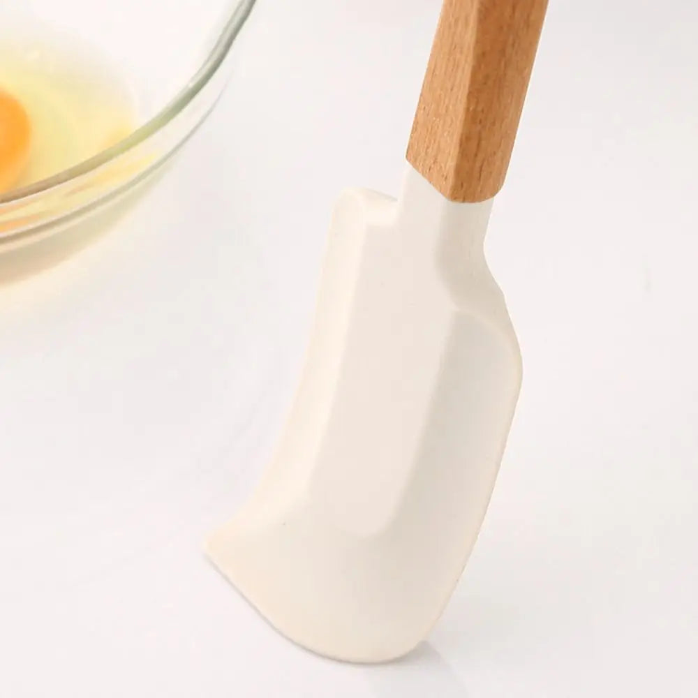 Silicone Baking Spatula – Heat-Resistant Long Handle Scraper Silicone Baking Spatula Babs