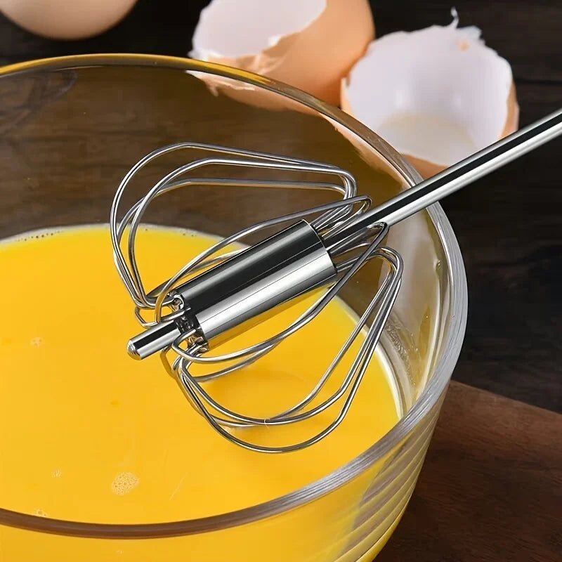 Stainless Steel Dough Whisk & Hand Blending Stick | Baking Kitchen Whisk Babs